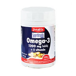 Jutavit Omega-3 1200mg halolaj+E vitamin 100db kapszula